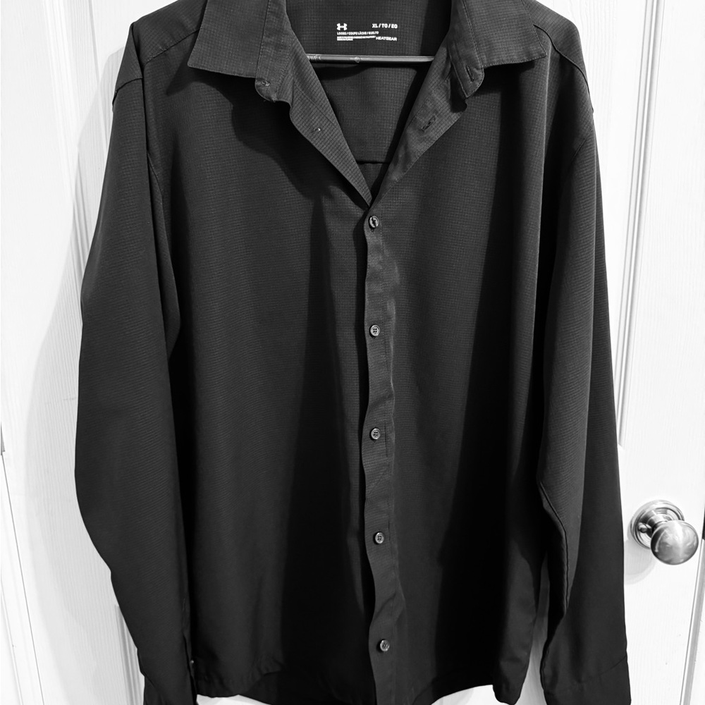 Under Armour Black HeatGear Shirt